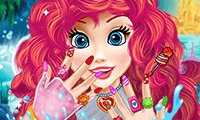 play The Little Ariela: Manicure Saloon