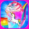 Rainbow Unicorn Milkshakes - Frozen Ice Cream Kids