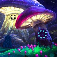 Mushroom Fantasy Village Escape