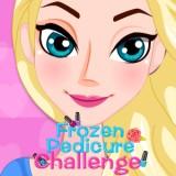 play Frozen Pedicure Challenge