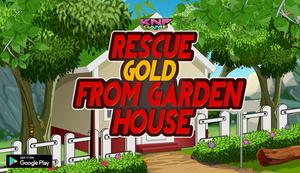 play Rescue Gold From Garden House
