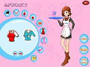 play Barmaid Dressup Game