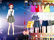 Marnie School Uniform Dressup Game