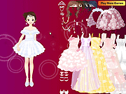 play Dianna Bride Dressup Game