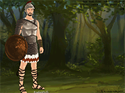 play Male Warrior Dress Up Game