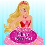 play Barbie Glam Face Art