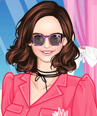 Pink Items Dress Up Game