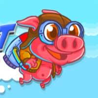 play Rocket Pig Kiz10