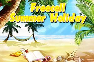 play Freecell Summer Holiday