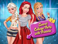 play Secret College Party With Princess