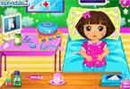 play Dora Disease Doctor Care