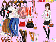 play Happy Young Girl Dressup Game