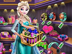 play Elsa Gift Shopping