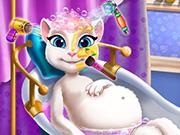 play Pregnant Kitty Spa