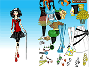 play Funky Clothing Dressup Game
