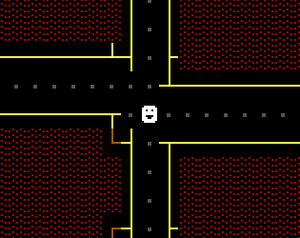 play Scavenger - A Roguelike In Glorius Fake Text Mode.