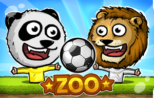 play Puppet Soccer Zoo - Football