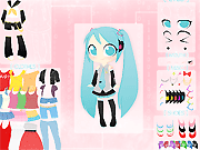 play Miku Hatsune Dress Up Game