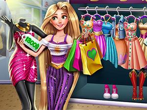 play Goldie Princess Realife Shopping