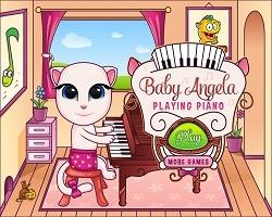 play Baby Angela Playing Piano