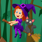 play Cute Witch Rescue Escape