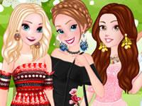 play Princesses Off-Shoulder Dresses