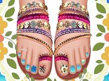 Design My Beach Pedicure!