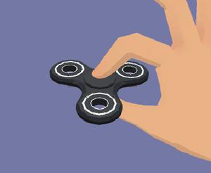 3D Fidget Spinner Simulator