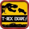 T-Rex Escape Racer. Real 3D Dino Jurassic Racing