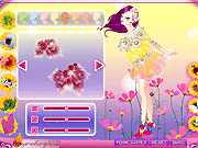 play Flower Elf Dressup Game