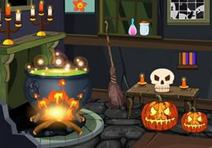 play Underground Witch House Escape