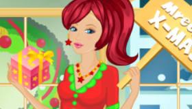 play Christmas Elf Barbie