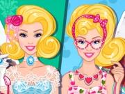 play Barbie Vintage Vs Retro