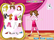 play Pretty Girl Pretty Pony Dressup Game