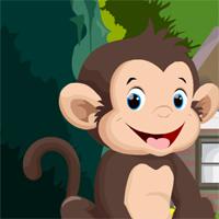 play Games4King Cute Monkey Rescue