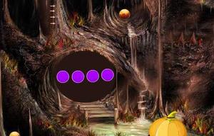 Fantasy Pumpkin Forest Escape