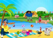 play Princess Moana Summer Day