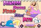 play Princess Doing Yoga With Pets