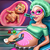 play Hero Bffs Pregnant Check-Up