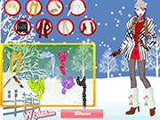 play Winter Girl Dressup Game
