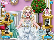 play Ice Princess Bridal Makeover Game