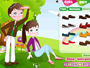 play Romantic Spring Trip Dressup Game