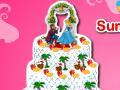 Princess Summer Wedding Cake