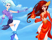 Fire And Ice Dress Up