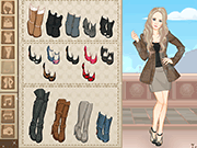 play Glamorous Winter V2 Dressup Game