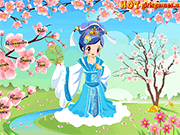 play Cute Charry Girl Dressup Game