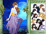 play Moon Fairy Dressup Game