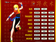 play Chunli Kungfu Dressup Game