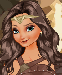 Elsa As Wonder Woman Dress Up Game