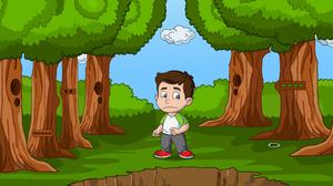 play Little Boy Dog Rescue Escape